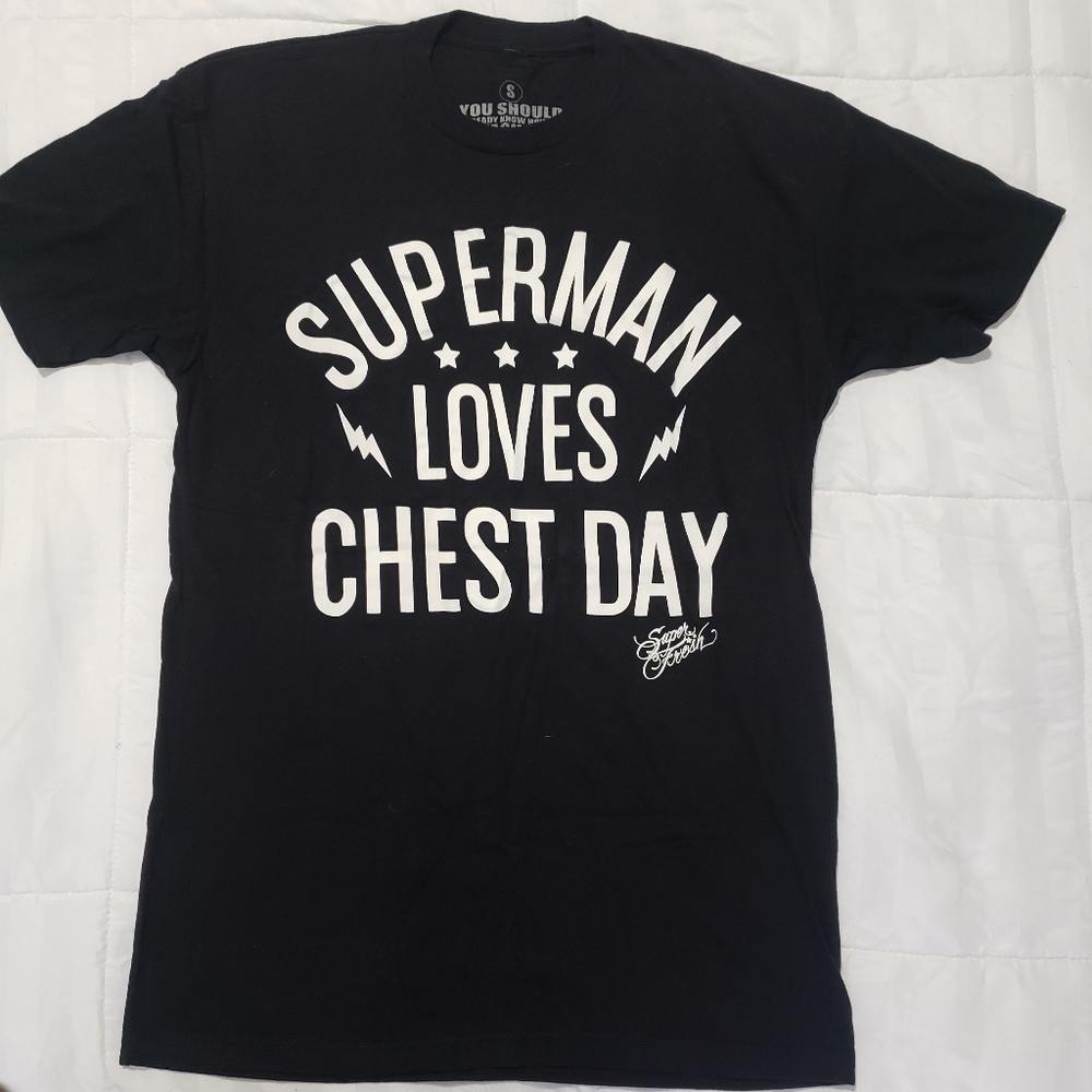SuperFresh Superman Loves Chest Day